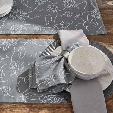 Garden Path Printed Placemat Set of 12 Park Designs - The Fox Decor